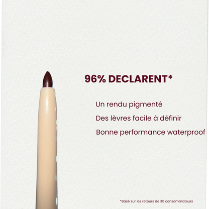 Crayon à lèvres velvet brown - Définition et tenue longue durée